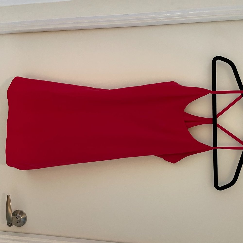 Outdoor Voices Mini Dress in Red, XS